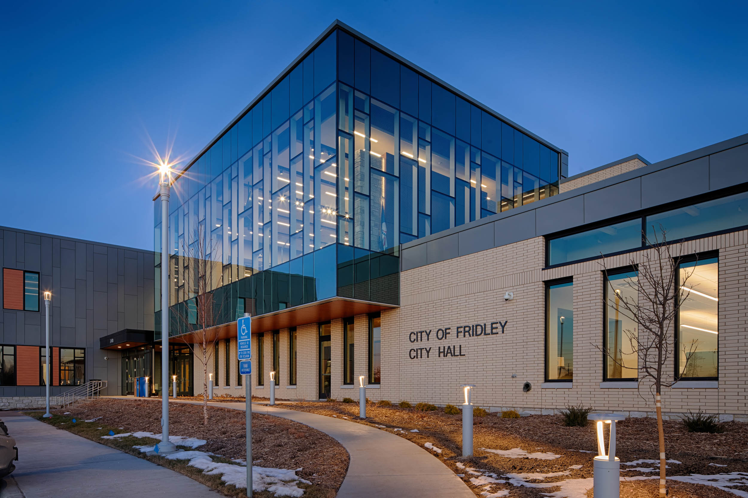Fridley Civic Campus.  Minnesota.