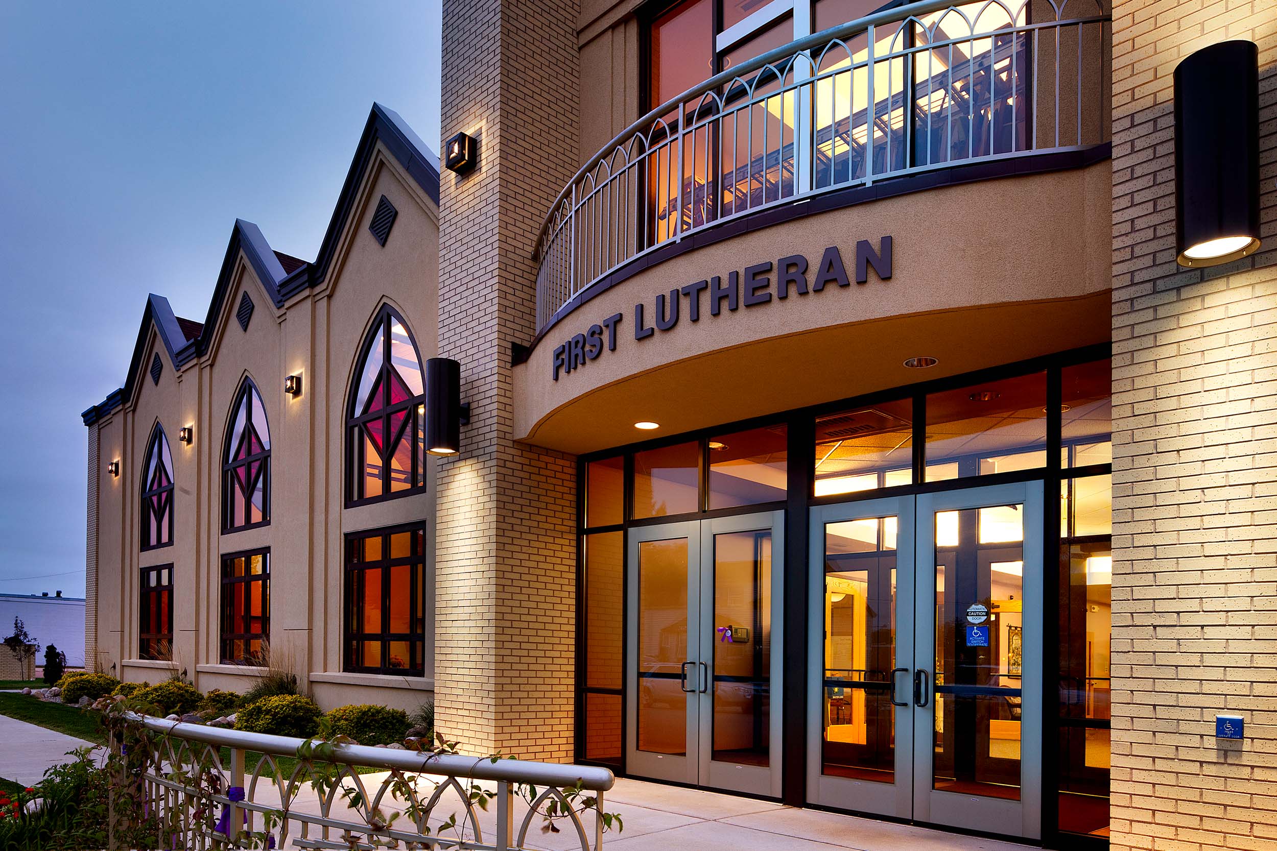 First Lutheran Church.  Brainerd, Minnesota.