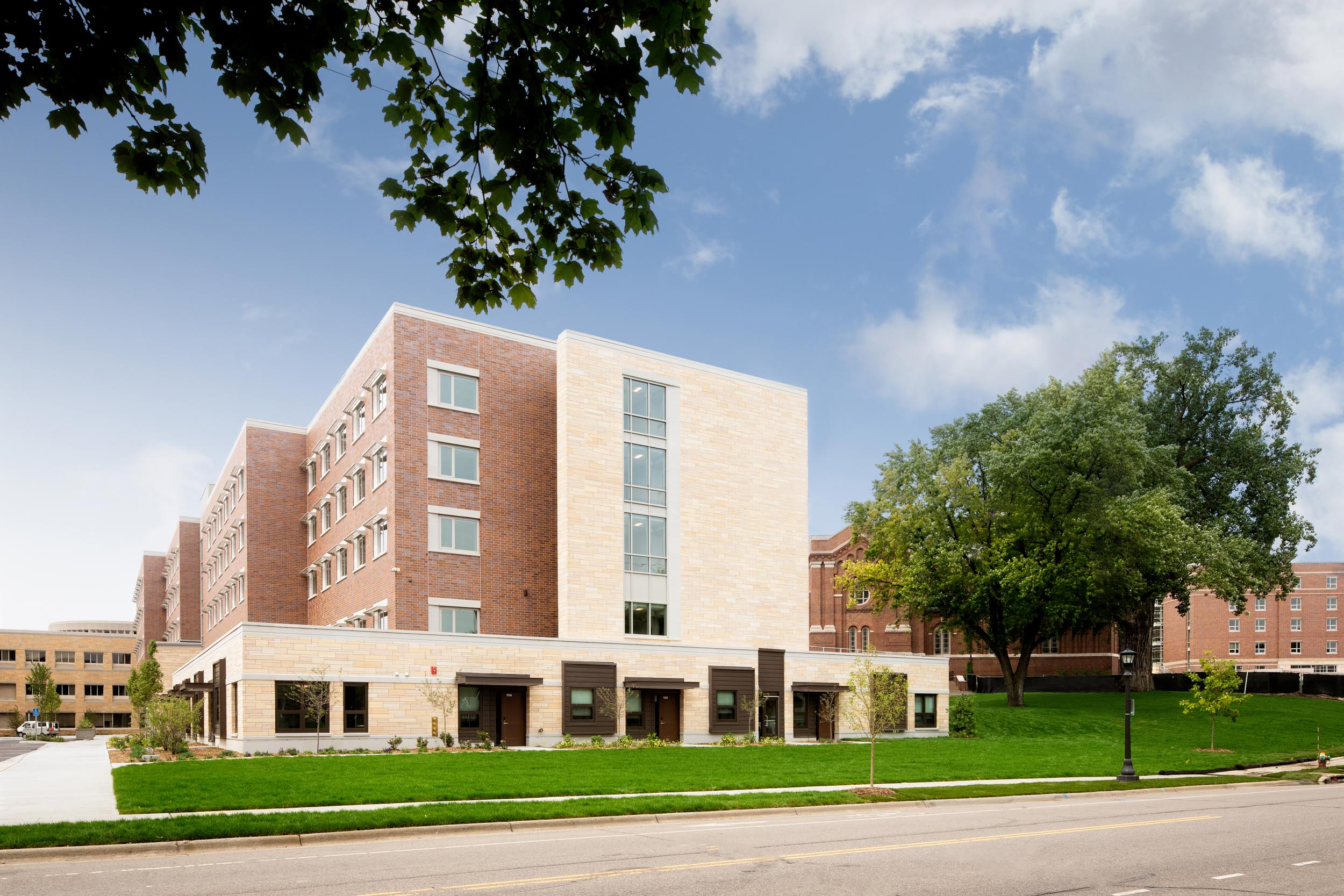University of St. Thomas 2nd Year Housing.  St. Paul, Minnesota.